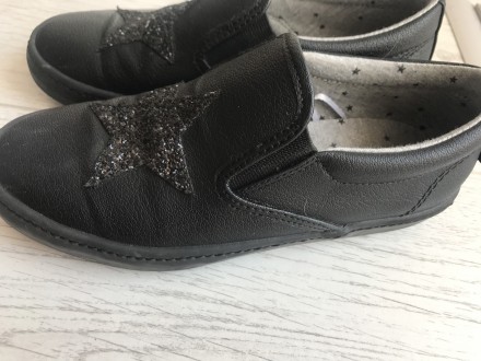 Стильные Туфли-ботинки NEXT , декорированы звездой из мини пайеток, состояние ид. . фото 5