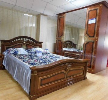 Пропонуємо класичне ліжко Діана від виробника.

Ціна вказана за ліжко спальне . . фото 5