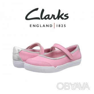 Clarks    
Балетки, кожаные туфли для девочки.
Оригинал из США.
Новые, в коро. . фото 1