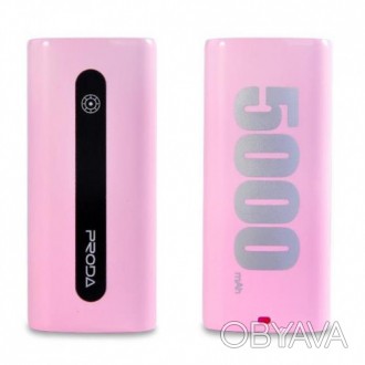 
Аккумулятор Power Bank Proda E5 Power Box 5000 mAh розовый
Вид
	Повербанк
Емкос. . фото 1