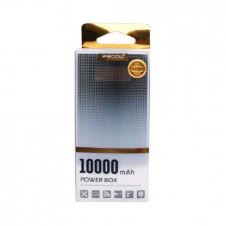 
Аккумулятор Power Bank Proda Ling Long LCD Power Box 10000mAh черный
	Емкость, . . фото 3