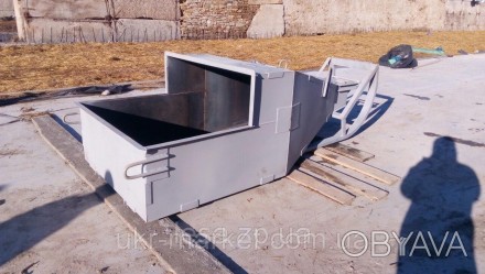 Бадья (бункер) для бетона предназначена для перемещения и временного хранения бе. . фото 1