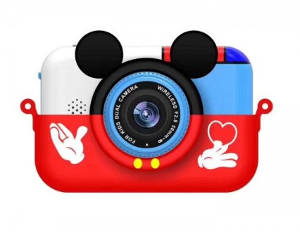 Детский цифровой фотоаппарат Smart Kids TOY G6 Микки Маус Красный 2 камеры 28MP. Херсон. фото 1 Детский цифровой фотоаппарат Smart Kids TOY G6 Микки Маус Красный 2 камеры 28MP. Херсон. фото 1