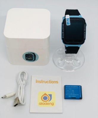  GPS трекер - часы для детей C3 с классом защиты от попадания воды IP 57. Смарт-. . фото 4