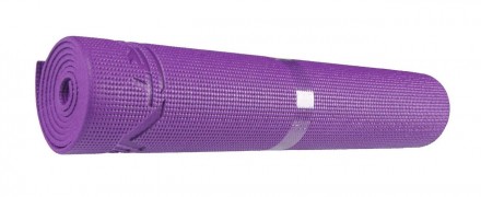  Гимнастический коврик йога мат SportVida Pvc 6 мм SV-HK0052 Violet для фитнеса,. . фото 4