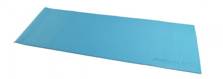 Гимнастический коврик йога мат SportVida Pvc 6 мм SV-HK0053 Sky Blue для фитнеса. . фото 4