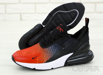 Кроссовки мужские Nike Air Max 270 Red/Black
 .. . фото 1
