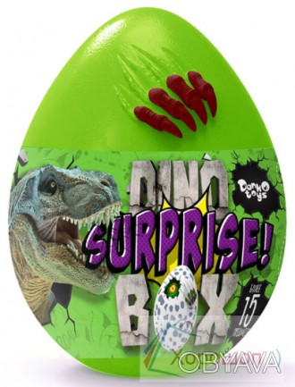 Яйцо сюрприз динозавра 30 см. - Dino surprise box - Danko Toys dsb-01-01