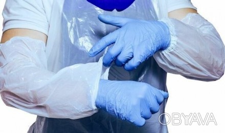 Нарукавники полиэтиленовые одноразовые
