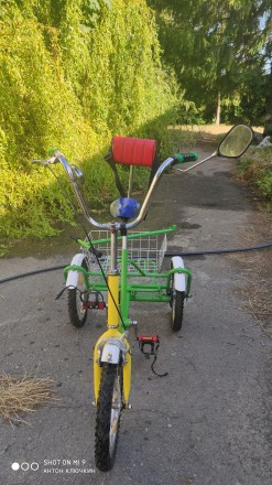Трехколесный велосипед предназначен для передвижения детей-инвалидов младшего до. . фото 4