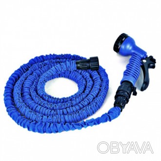 Шланг для полива растяжной Хhose 15 м Синий