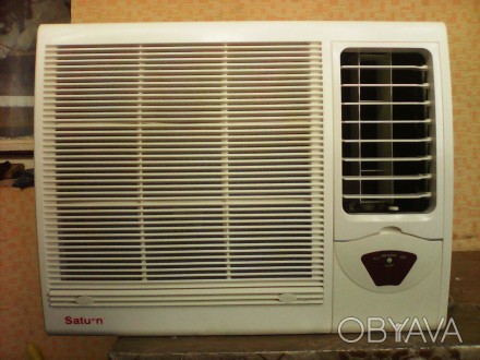 Продам окнный кондиционер SATURN,расчитан на 30кв.м.,тепло-холод,подсос свежего . . фото 1