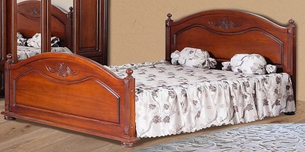 Ціна в оголошенні вказана за дубове ліжко Елізабет в деревоподібному кольор. . фото 4