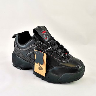 Кроссовки в стиле Fila Disruptor из прочных и качественных материалов. Комбиниро. . фото 5