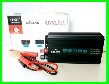 Преобразователь 1000w Инвертор с 12в на 220в. Черноморськ. фото 1 Преобразователь 1000w Инвертор с 12в на 220в. Черноморськ. фото 1