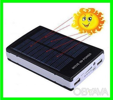 Power Bank с встроенной Солнечной Батареей что даёт возможность заряжать аккумул. . фото 1