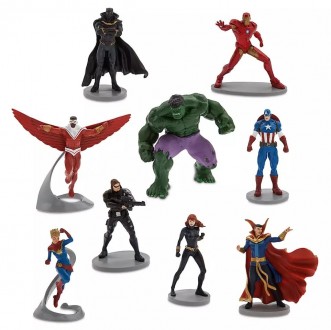 Игровой набор фигурок из серии Мстители Marvel.
В наборе :
Captain America
Hu. . фото 2