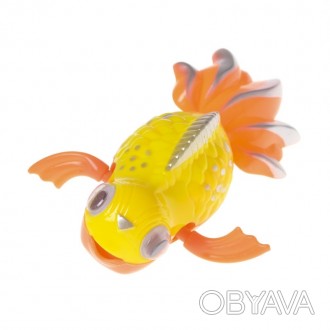 Симпатичная ярко-желтая рыбка может стать веселым спутником вашего ребенка во вр. . фото 1