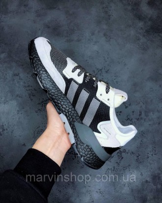 Кроссовки мужские черные Adidas Nite Jogger (00241) 
Рады представить вам кроссо. . фото 5