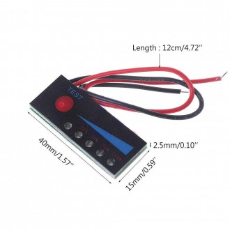 LED индикатор заряда/разряда аккумуляторов li-ion / Li-pol 2S 8.4V 
LED индикато. . фото 4