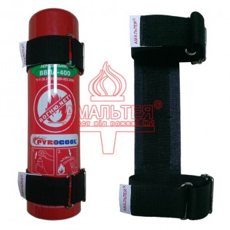 Крепление огнетушителя, предназначено для размещения огнетушителя в салоне или в. . фото 4