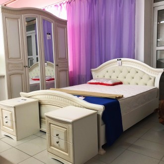 Пропонуємо двоспальне ліжко Ніколь в класичному стилі від виробника.

Ціна вка. . фото 5