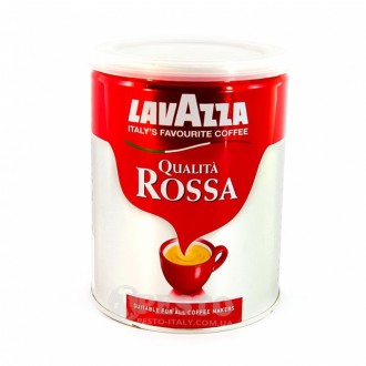 Мелена кава Lavazza Qualita Rossa 250 г (ж/б). Львів. фото 1 Мелена кава Lavazza Qualita Rossa 250 г (ж/б). Львів. фото 1