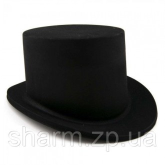 Шляпа детская Цилиндр Флок черная
Оригинальный и интересный ассортимент по досту. . фото 2