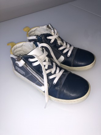 Ботинки для мальчика Chicco, верх комбинирований (кожа, джинс), внутри кожа; раз. . фото 3