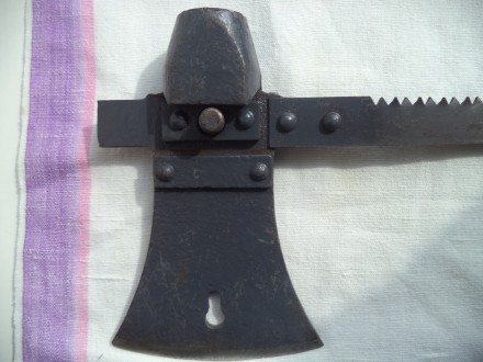 Топор топорик (набор туристический) раскладной (ножовка, молоток, стамеска, гвоз. . фото 6