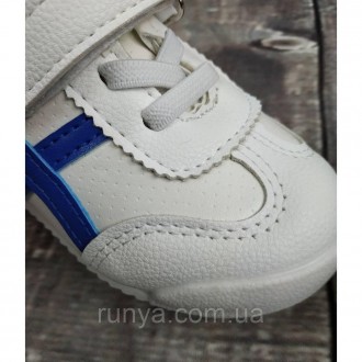 Белые детские кроссовки KaTaKu. Материал : PU- кожа , внутри текстиль. Подошва: . . фото 6