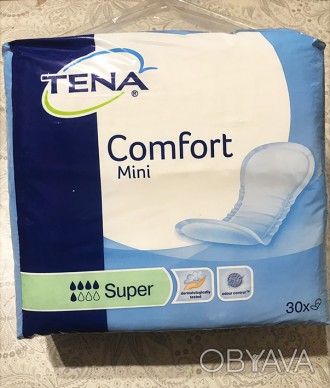 Прокладки влаговпитывающие урологические для женщин Tena Comfort mini 5 капель. . . фото 1