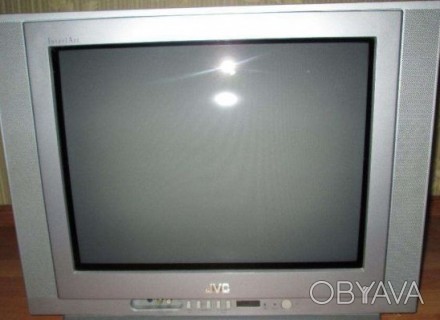 продам рабочий телевизор JVC диагональ 54 см, с пультом, без торга. . фото 1