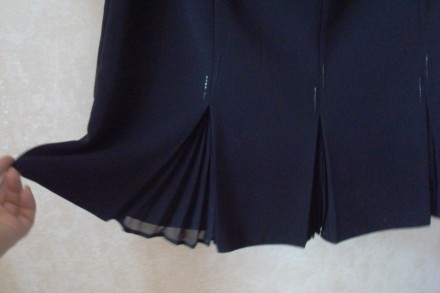 Стильная женская короткая юбка черного цвета, на подкладке, будет идеальным вари. . фото 4