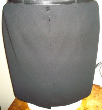 Стильная женская короткая юбка черного цвета, на подкладке, будет идеальным вари. . фото 12