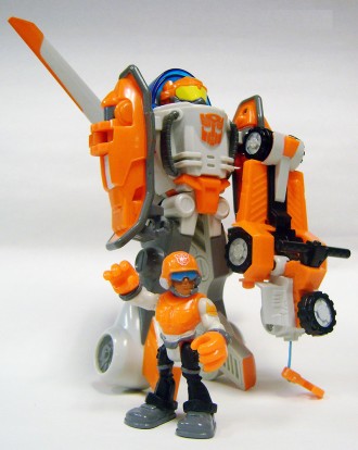  Фигурка Hasbro Сойер Шторм со спасательной лебедкой Боты спасатели Rescue Bots . . фото 9