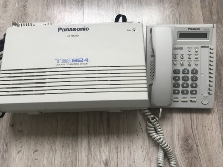 МИНИ-АТС-Panasonic (КХ-ТЕМ824UA)cо стационарными телефонами в колличестве 15штук. . фото 3