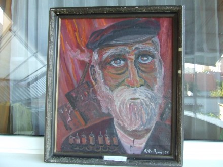 Зас. худ.укр. ЦИБЕРЕ В. раз. 50 х 60 см. х.м. 1994 г. Закар. шк. Тяжелые времена. Ужгород. фото 1 Зас. худ.укр. ЦИБЕРЕ В. раз. 50 х 60 см. х.м. 1994 г. Закар. шк. Тяжелые времена. Ужгород. фото 1
