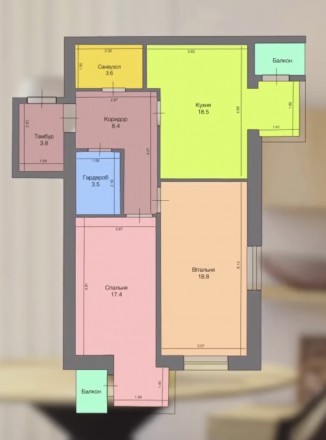 Давно мрієш про власну квартиру?
Пропонуємо затишну 2кім.кв. в ECO БУДИНКУ.
Пл. Ювилейный. фото 5