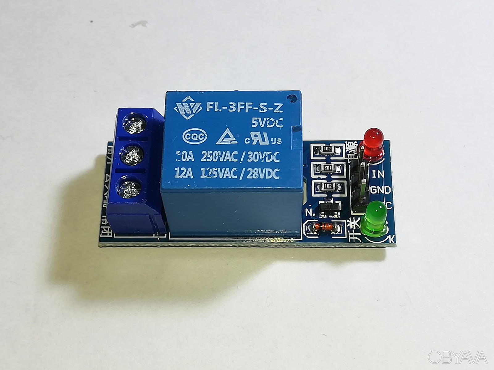 ᐈ Модуль реле для ардуино низкого уровня 5В 10А Arduino ᐈ Сумы 24 ГРН ...
