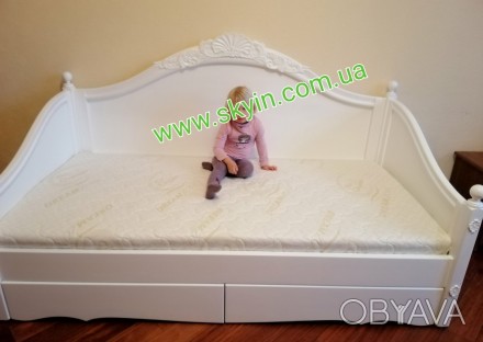 Ціна вказана за ліжко Скарлет софу на головному фото, спальне місце 80х190 см з . . фото 1