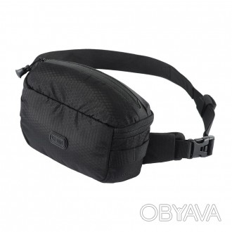 
 Поясная сумка M-Tac Tactical Waist Bag Elite Hex Black, отличный выбор для еже. . фото 1