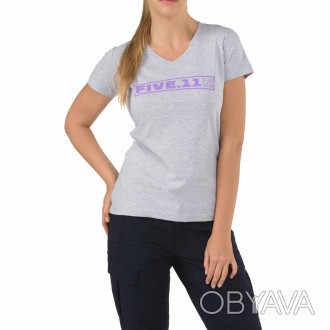 Женская футболка "5.11 DRILL MASTER T-SHIRT - WOMEN'S" сделана из 100% хлопка, п. . фото 1