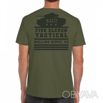 Повседневная футболка "5.11 Tactical Rolling Panzer" произведена для обеспечения. . фото 1