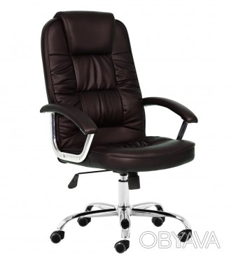 Крісло офісне NEO 9947 в темно-коричневому кольорі
 
Стильне комп'ютерне крісло . . фото 1
