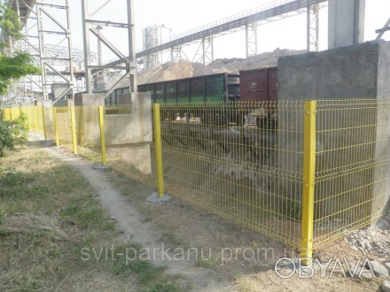 Забор из сварной сетки - очень удобное решение для ограждения территории, прост . . фото 1