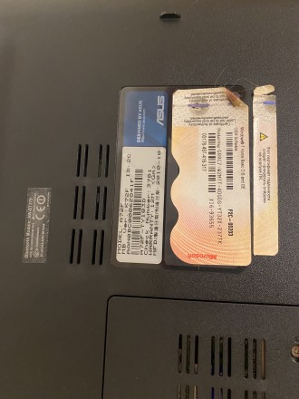 Продам ноутбук Asus K72F
Процессор двухъядерный Intel Pentium P6100 (2.0 ГГц)
. . фото 6