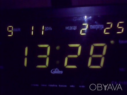 Часы Caixing CX-2158 – это настольные и настенные часы. Они имеет крупные цифры,. . фото 1