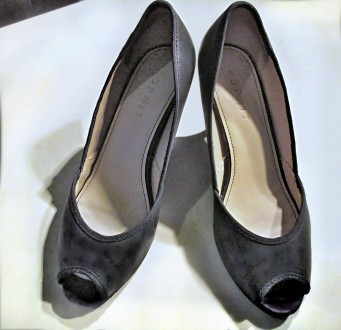 Предлагаются туфли черные мировой марки одежды и обуви ESPRIT (Англия), с открыт. . фото 3