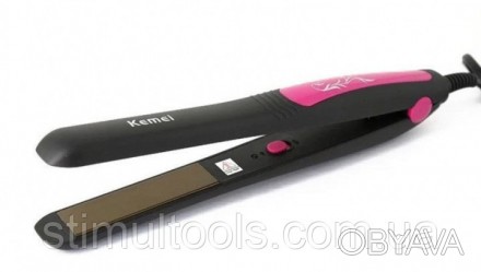 Описание:
Утюжок-выпрямитель для волос Kemei JB-KM-328 очень прост и комфортен с. . фото 1